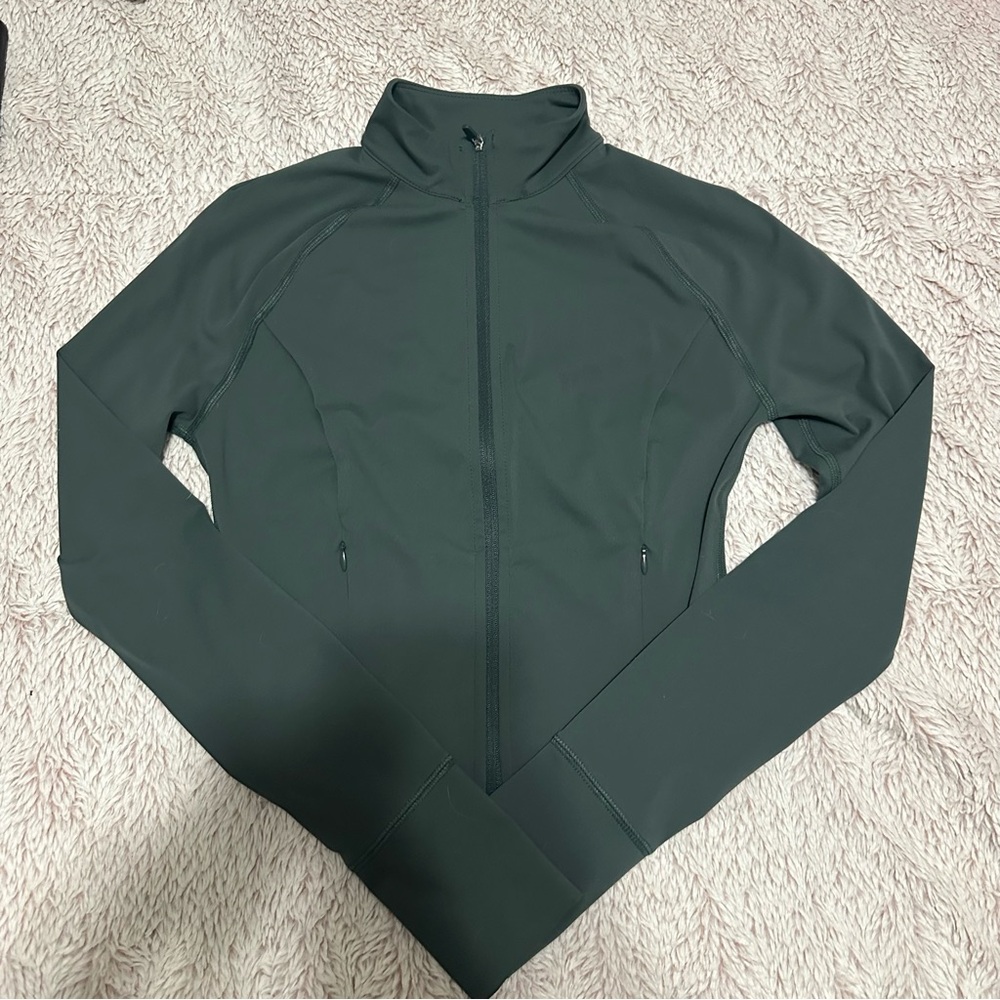 garage green sport jacket